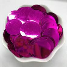 200 szt. 20 mm płaskie okrągłe cekiny z 1 otworem bocznym PVC płaskie okrągłe luźne cekiny paillettes szycie rękodzieło DIY ślubny wisiorek