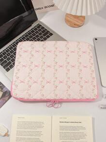 1Pc Floral & Strip Pattern Tablet Bag 11 Inch /13Inch Computer Bag Colourful Cute Protection Case Small Bag File Bag Laptop Sleeve Computer Carrying Case Bag 11 Inch/13Inch Portable Table Cover Bags For Mac Book ASUS For Tablet Handbag Case 9-13inch Compatible With Ipad Air 4 Pro 11 Mini 5 IPad Case Compatible With Samsung Shockproof Pouch Bags