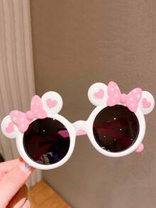 1pc Kids Cute Rabbit Cartoon Design Fashion Fashion Glasses For Boys & Girls