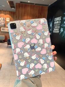 Sanrio 1 pieza Funda protectora para iPad de 10.ª generación, funda de silicona suave a prueba de golpes compatible con iPad Air 2, iPad Air, iPad de 7.ª generación, iPad Air 4/5, iPad Pro 11 2022, cubierta protectora antideslizante y a prueba de caídas