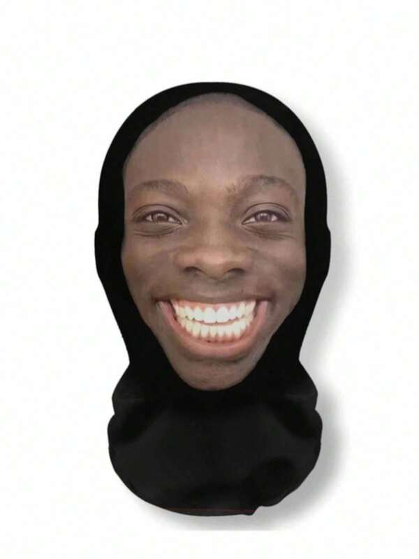 1 قطعة قناع رأس كامل ثلاثي الأبعاد للكريسماس والحفلات الراقصة والعروض والمزاح ومقاوم للغبار، مناسب للجميع، عيد الفصح، الحفلات التنكرية، حفلة أبريل الفيل، عروض المسرح، مزحة، ، هدية رأس السنة الجديدة