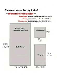 1 pieza Toalla de baño, blanca, delgada, rectangular de 70*140cm, con patrón jacquard simple, O Toalla de mano de 33*74cm, O Pañuelo de 34*34cm, adecuado para adultos, suave, absorbente, de secado rápido, para todo el año, para baño, hotel, viaje, fiesta, regalo, spa, playa, al aire libre, vuelta al colegio para salón de belleza, toallas de baño para el hogar, ducha, para salón de belleza, hotel, deportes, artículos esenciales para el hogar