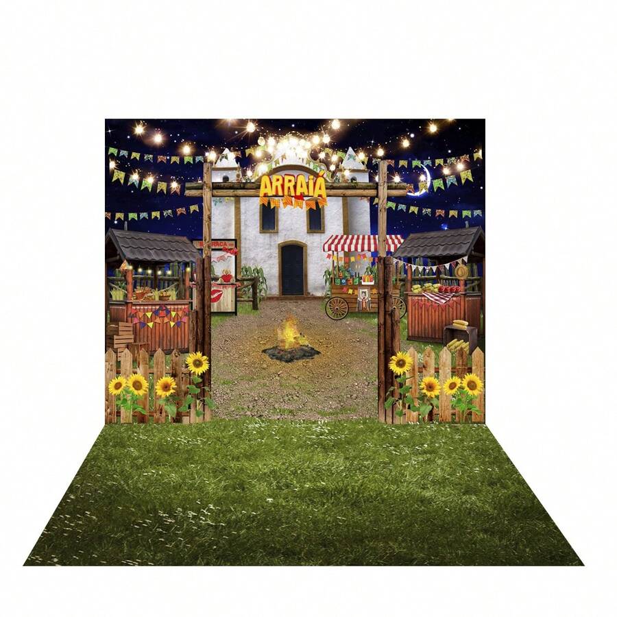 June Festival Photography Background Helanca Fabric Scenery - FDFJN0028 - 查看 1