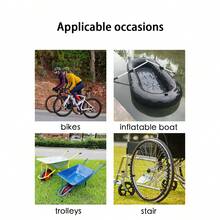 46pcs/Set Bicycle Tire Repair Tool Kit, Bicycle Maintenance Tool Set, Mountain Bike Repair Kit - Clear - View 10