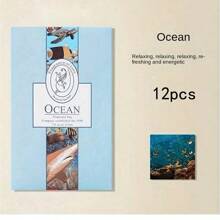 3/6/12pcs, Hanging Wardrobe Scented Sachet, Wardrobe Odor Removal Scented Bag, Portable Sachet, Wardrobe Air Fresheners, Household Gadgets,1/24/36pcs, Apartment Essentials, Back To School,Supplies,Aromatherapy,House Freshener,Diffuser,Gift,Home Decor