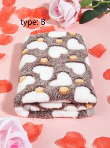 A Polyester Fiber, Cute-Style, Breathable, Washable, Thick Pet Bed Pad, Suitable For Small And Medium Cats And Dogs All Year Round (Suitable For Happy Dogs Like Teddy/Teddy Bear, Not Suitable For Large Dogs)