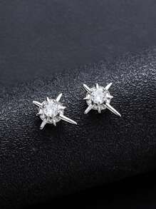 2pcs Fashion Unique Male Star Magnetic Earrings, Hip-Hop Style Earrings, Unique Birthday Gift, Graduation Season Gift