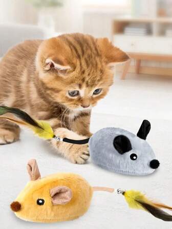 Electric Self-Play Smart Cat Teaser Wand Toys, Durable Catnip Balls For Cat Entertainment