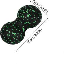 Peanut Massage Ball Relaxes Tight Muscles Deep Tissue Fascia Ball Yoga Fitness Massage Roller Tool(15cm*6m) - Multicolor - View 11