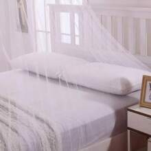 Universal Dome Mosquito Mesh Net Hanging Bed Canopy White