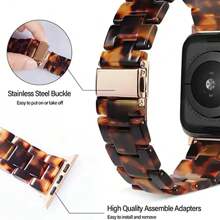 1 pieza Pulsera compatible con de 38mm, 40mm, 41mm, 44mm, 45mm, 46mm, 42mm, 49mm para hombres y mujeres, de resina con estampado de halcón peregrino, para Series Ultra, SE, 10, 9, 8, 7, 6, 5, 4, 3, 2, 1