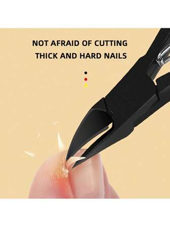1 pieza Cortaúñas de acero inoxidable con forma de pico de águila, cortaúñas para uñas encarnadas, recortador de uñas, cortaúñas, herramienta de manicura y pedicura