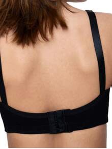 Kit 2 Bras Without Reinforced Padded Wide Straps Reinforced Support Plus Size - 彩色 - 查看 5