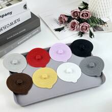Simple Ins Silicone Cup Lid Universal Round Ceramic Cup Lid/Tea Cup/Water Cup/Mug Lid Dust-Proof Seal Cup Lid/Reusable Glass Cup Lid/Coffee Cup Lid/Simple Mug Glass Ceramic Cup Dust-Proof Cover/Water Cup Universal Lid/Silicone Cup Lid.