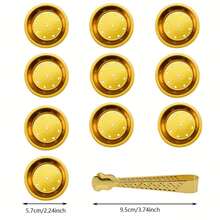 10个香炉漏斗和1个香夹，香炉配件 - 彩色 - 查看 4