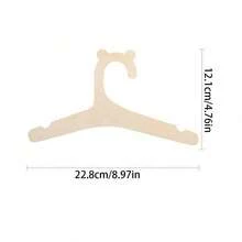 INS Wooden Children Clothes Hanger, Rabbit & Bear Design Creative Home Decor Cartoon Cute Animal Decorative Rack - Multicolor - View 14