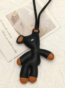 1pc Keychain,Personalized Hanging Decoration Leather Accessories,Christmas Gifts Gift Thanksgiving Y2k,Animal-Themed Accessory For Keys, Backpacks & Wallets