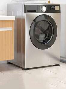 4pcs Anti-Vibration Anti-Walk Washing Machine Pads, Rubber Feet Pads To Prevent Washing Machine And Dryer From Walking, Waterproof And Noise Reduction, Universal Fit