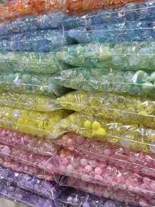 30g/50g Mix Acrylic Beads Randomly Heart Shape, Bow, Spacer Beads For Bracelet Making DIY Mobile Phone Chain Earring Jewelry Handmade Accessories