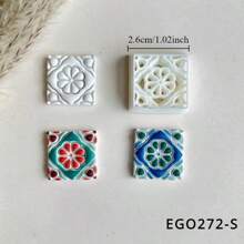 Molde de Argila Macia de Tijolos Florais Retrô, Molde de Corte de Alta Precisão, Presente Feito à Mão, Presilha, Jóia, Pingente, Ferramenta de Corte de Argila, Molde Criativo Decorativo DIY para Brincos, Broches, Etc.