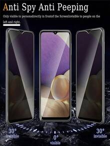 2 miếng dán màn hình cường lực chống nhìn trộm 9H tương thích với iPhone 16 Pro Max/tương thích với Samsung Galaxy S25 Ultra//Redmi. Không hỗ trợ nhận dạng vân tay. Công nghệ Micro-Louver, AR, Chống vân tay, Bảo vệ quyền riêng tư tối ưu (Thiết kế mới nhất năm 2025) Quà tặng sinh nhật, gia đình, bạn bè Miếng dán màn hình điện thoại, Phụ kiện điện thoại - 2 chiếc - Xem 8