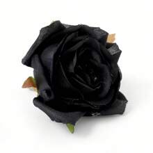 10pcs High-Quality Realistic Artificial Rose Heads, Home Textile Floral Decor & DIY Crafts, Suitable For Christmas, Halloween, Easter, Thanksgiving