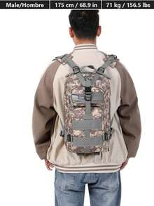 20L Waterproof Trekking Fishing Hunting Bag Backpack Outdoor Military Rucksacks - Multicolor - View 6