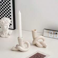 Simple & Elegant Ceramic Candle Holder, Home Decor