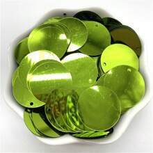 200 szt. 20 mm płaskie okrągłe cekiny z 1 otworem bocznym PVC płaskie okrągłe luźne cekiny paillettes szycie rękodzieło DIY ślubny wisiorek