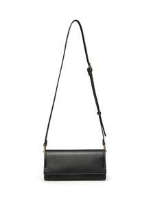 Túi đeo vai nhỏ cho nữ bằng da thời trang Mini Purse Vintage Under The Arm Purse Túi Tote nhẹ Clutch - màu đen - Xem 5