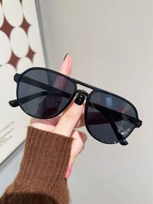 12 件装男士方形眼镜，时尚休闲户外街头海滩派对情侣款，适合夏季海滩度假、户外、旅行