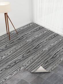 1 Roll Artyuan Gray Wood Grain Self-Adhesive Floor Sticker, Waterproof Vinyl Floor Decorative Sticker For Home Decor - Grey - View 4