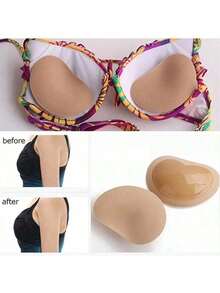 Bikini 2025 Chest Pad Bikini Set Push Up Padded Bikinis Swimsuit Women Swimwear Women 2025 Thicker Breathable Sponge Bra Pad - Multicolor - View 1
