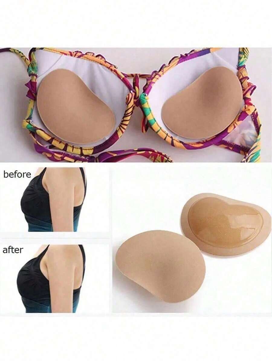 Bikini 2025 Chest Pad Bikini Set Push Up Padded Bikinis Swimsuit Women Swimwear Women 2025 Thicker Breathable Sponge Bra Pad - Multicolor - View 1