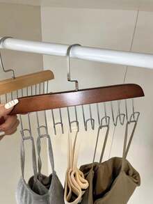 1pc Multifunctional, Strap Hanger For Clothes Storage, No Trace Drying Rack For Underwear And Vest,Spring,Minimalist,Summer Tops. - Multicolor - View 2