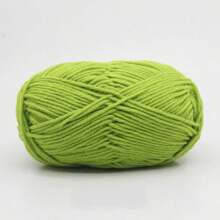 1pc 50g 5-Stranded Cotton Yarn, Suitable For DIY Weaving Bags, Scarves, Hats, Sweaters, Home Textiles