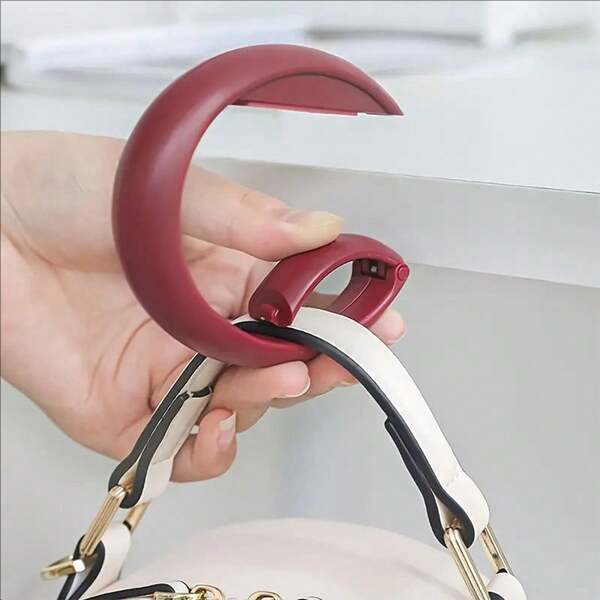 1/2 Pieces, Innovative Diamond Free Hanging Bag Hook - Anti Slip, Multi-Purpose Hook For Bedrooms And Dormitories, Not Only Has Strong Load Capacity For Hanging Brackets, But Also Has The Characteristics Of Being Lightweight And Portable.