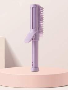 Pente ajustável para cabelos cacheados feminino - Escova portátil de plástico ABS com dentes ajustáveis para pentear e desembaraçar, ideal para cabelos cacheados, escova para pentear | Pente ajustável | Escova de cabelo, itens essenciais para cuidados com os cabelos, ferramentas para pentear os cabelos, kit para pentear os cabelos