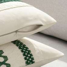 1 Vỏ gối trang trí phong cách Bohemian - Xanh đậm - Xem 6