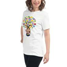 Playera "Arbol del Saber" Maestra en árbol de corazones. Regalo para Maestra. Dia del Maestro Miss Educadora Teacher Primaria - Blanco - Ver 2