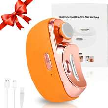 2025新款三合一自动电动指甲钳（带抛光功能），指甲锉（带照明），男女适用 - 彩色 - 查看 4