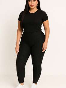 Legging Negro de mujer - Negro - Ver 4