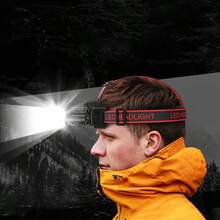 2pcs 900000LM High Power LED Red Strap Headlamp SUB Rechargeable Headlamp Zoomable Headlamp Outdoor Camping Headlamp Height Adjustable - 紅色 - 查看 9