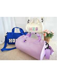1 Stück personalisierte Namens-Aufbewahrungstasche - Tanztasche/Reisetasche/Sporttasche, individuelle Aufbewahrungstasche/Sporttasche, Geschenk für Gymnastik-Cheerleaderin, Mädchen Rucksack Reisetasche, Mädchen Geburtstagsgeschenk, Geburtstagsgeschenk, Party/Hochzeitsgeschenk, Brautgeschenk für Braut/Brautjungfern