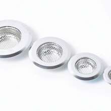 1pc Stainless Steel Kitchen Sink Drain Filter, Sink Strainer Net, Wash Basin Clogging Prevention Net - Multicolor - View 5