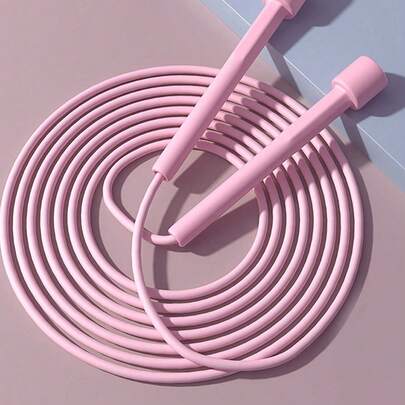 1pc Aerobic Fitness Jump Rope - Adjustable Jump Rope For Men And Women, Fast Jump Rope For Sports, Dual Use For Student Fitness Equipment Gym Accessories, Sport, Gym, Home Exercise, Skipping Rope, Jump Rope, Skipping Rope, Jump Rope