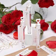 80 bacchette bianche a forma di cuore per bolle di sapone - Bolle perfette, ideali come omaggi per feste, matrimoni, anniversari, San Valentino, riunioni di famiglia, regali speciali per coppie (escluso il liquido per bolle), regali per compleanni estivi, articoli per la spiaggia, forniture scolastiche, decorazioni per la stanza