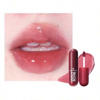 Son bóng Essence JUICY BOMB Plumping Lipgloss 02 Cheeky Cherry - 2.6ml