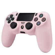 RALAN Pure Colour Design Controller Skin Cover With 2 Thumb Grips Compatible With PS4/Playstation 4 Slim/Pro Controller - Multicolor - View 7