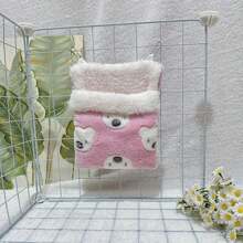 Single Selling, Soft And Comfortable, Breathable And Sturdy, Metal Hook Hanging Design, Exquisite Workmanship, Healing Color, Elegant Pet Sleeping Bag And Hanging Nest, Suitable For Use In Pet Cages, Suitable For Small Pets Such As Golden Bears, Hamsters, Chipmunks, Sugar Gliders, Flying Squirrels, And Small Bird Pets